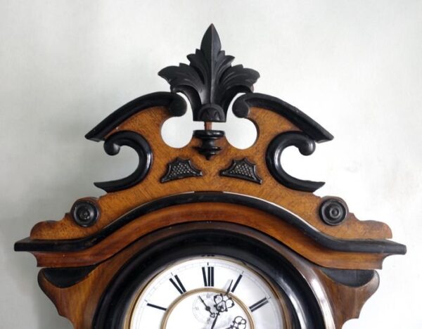Beautiful German Regulator Wall Clock – Late 19th Century - Image 2