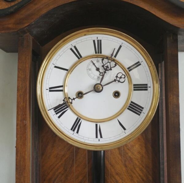 Beautiful German Regulator Wall Clock – Late 19th Century - Image 6