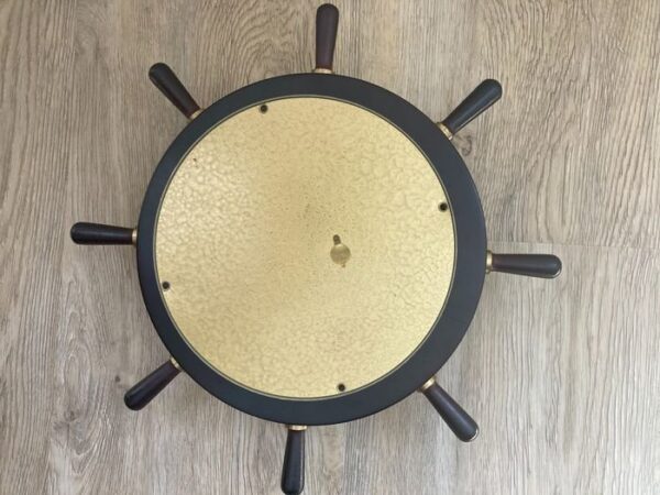 Schatz Ship’s Clock – Vintage German Brass Marine Timepiece - Image 2