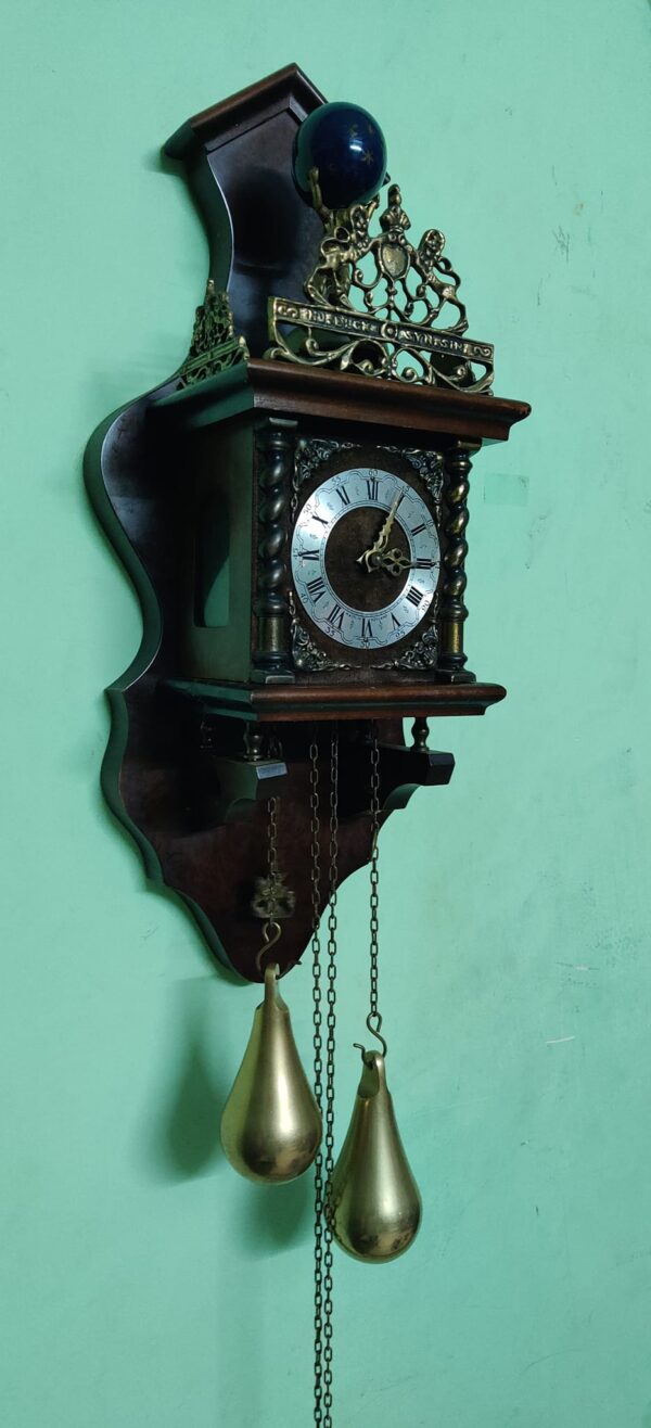 Small Dutch Vintage Clock – For Sale - Image 2
