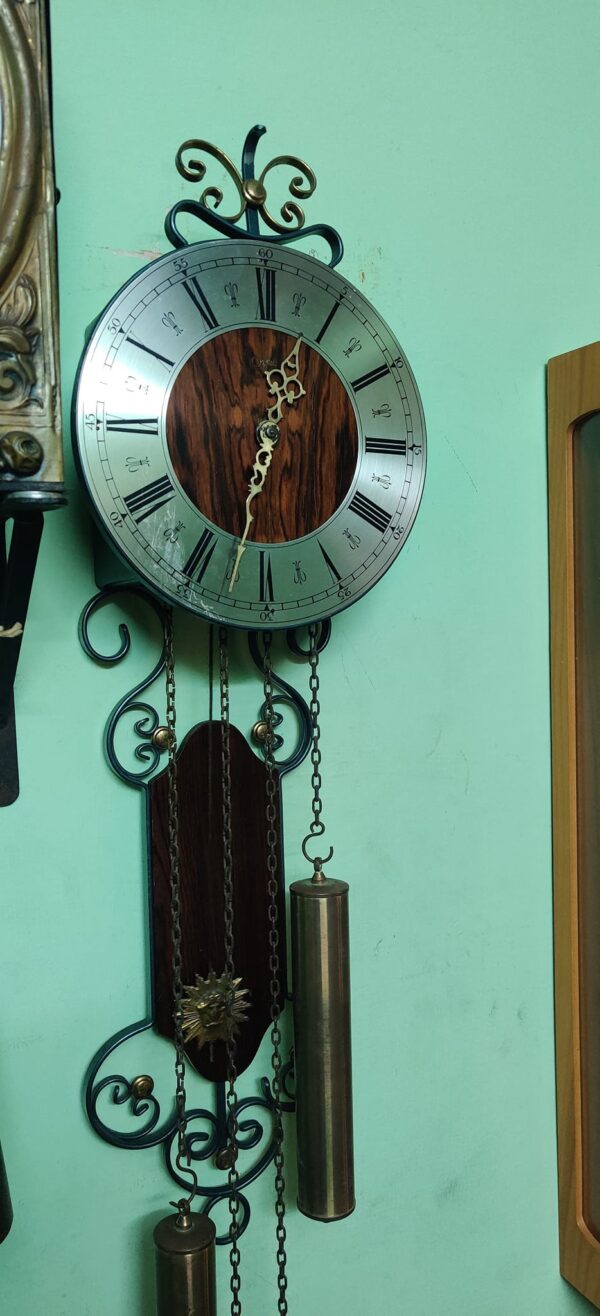 Orfac Weight-Driven Wall Clock – For Sale