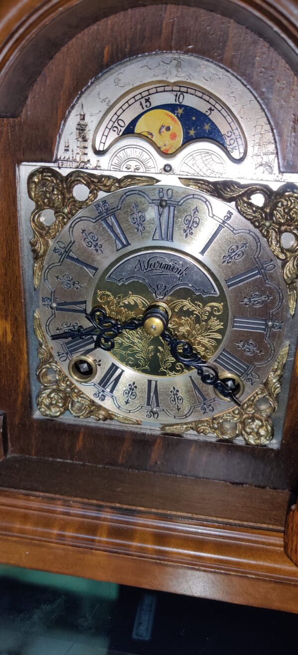 Buy Brass Handcrafted Vintage English Table Clock - Image 4