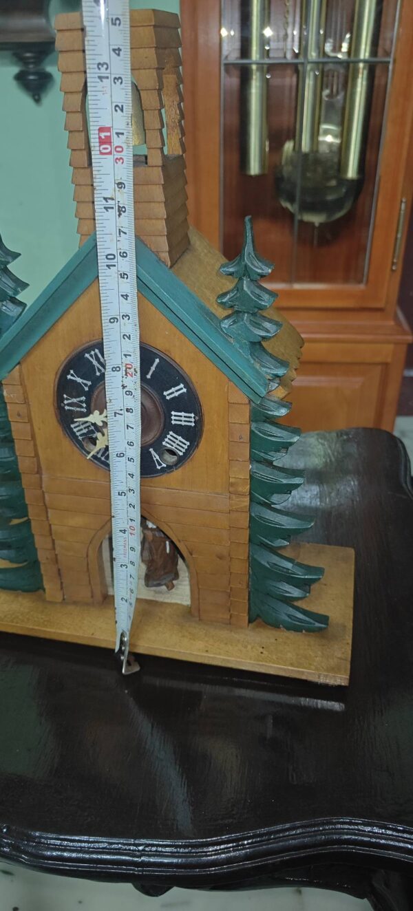 TIMEGEAR Cuckoo Wall Clock with Night Mode & Swinging Pendulum - Image 8