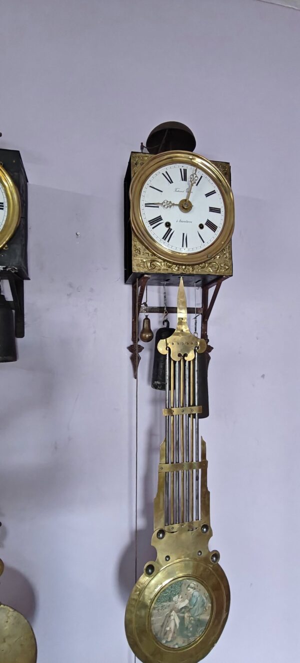 French Comtoise (Morbier) Clock – 1879 | With Rare Alarm Function - Image 5