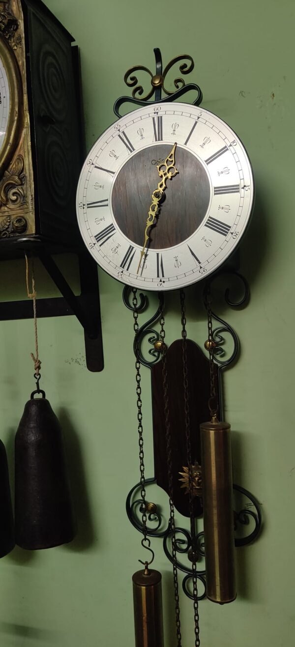 Orfac Weight-Driven Wall Clock – For Sale - Image 8