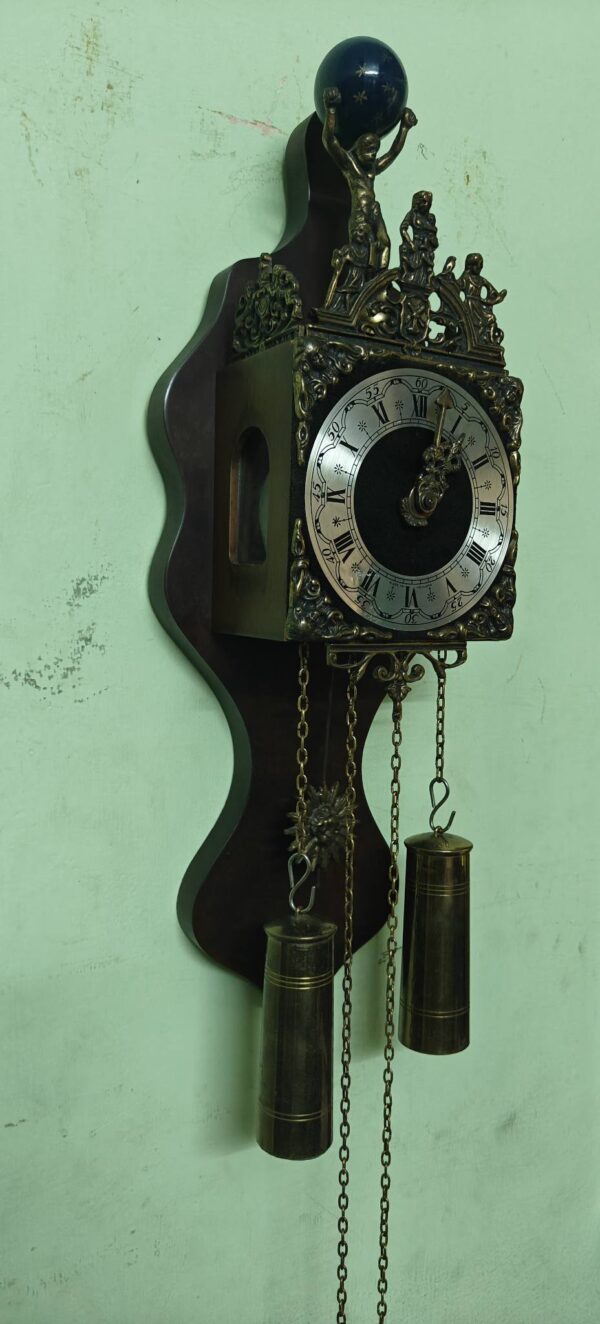Dutch Sallander 8-Day Weight-Driven Clock – For Sale - Image 2