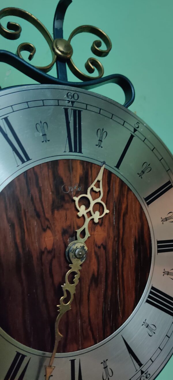 Orfac Weight-Driven Wall Clock – For Sale - Image 6