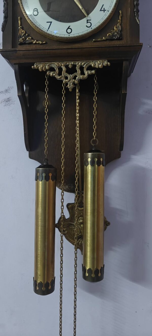 Antique Balcanto Wall Clock – French Made | Collectible Timepiece - Image 6