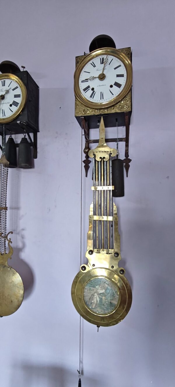 French Comtoise (Morbier) Clock – 1879 | With Rare Alarm Function - Image 4