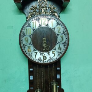 Buy Warmink Sallander Dutch Antique Wall Clock – 8-Day Movement with Moonphase
