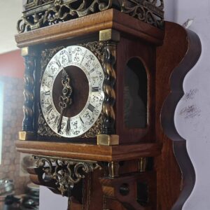 Very Large & Beautiful Dutch Raindrop Clock – 8-Day Weight-Driven – For Sale