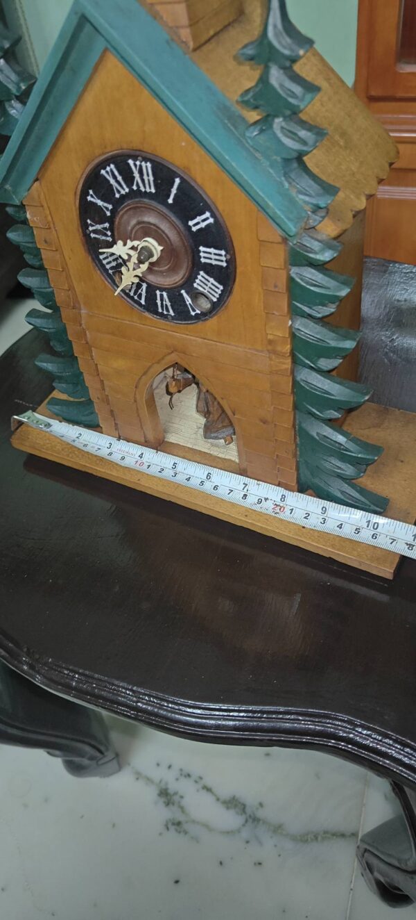 TIMEGEAR Cuckoo Wall Clock with Night Mode & Swinging Pendulum - Image 7