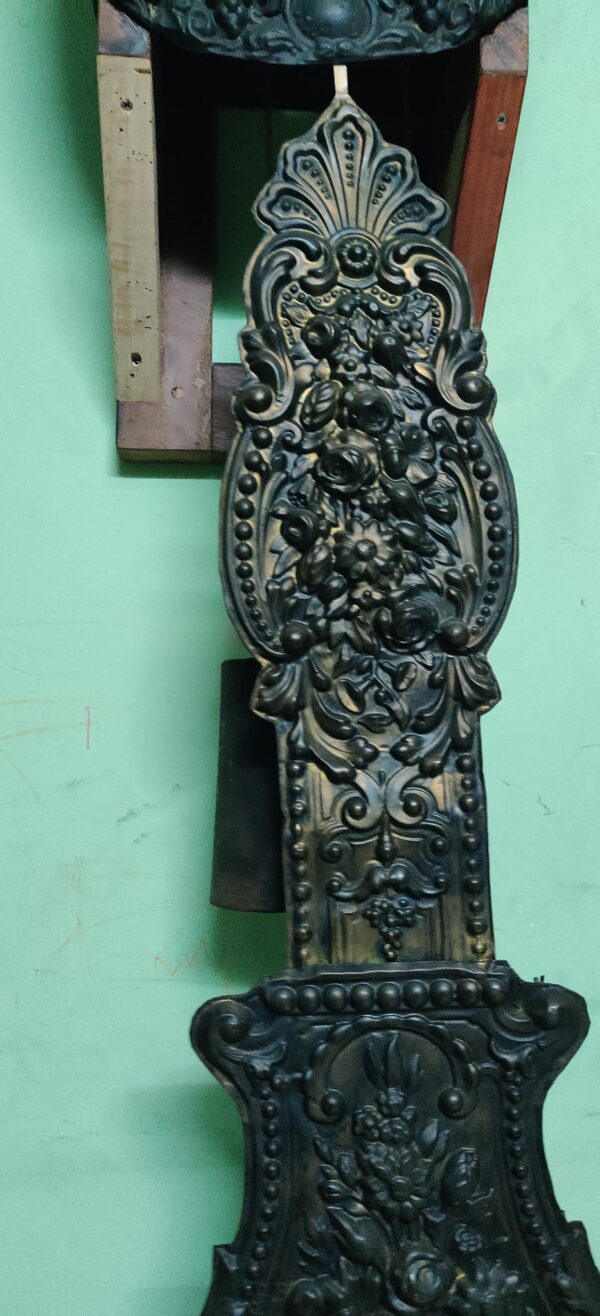 Very Old Real Antique French Morbier (Comtoise) Clock – For Sale - Image 9