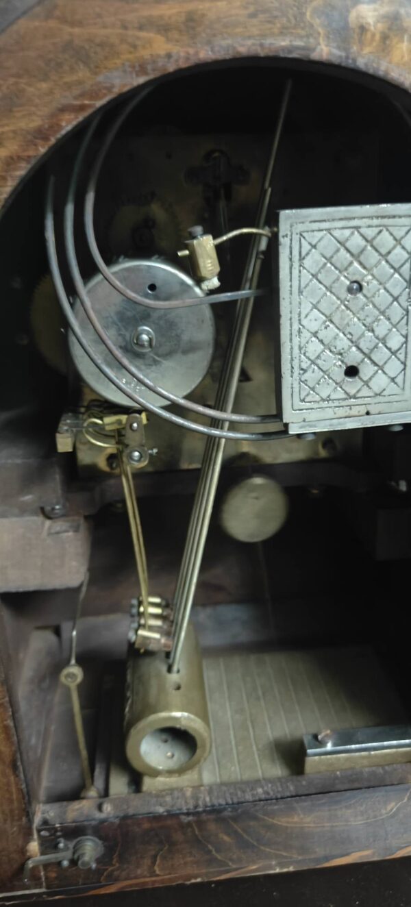 Real Antique Junghans Table Chiming Clock – Circa 1890 - Image 10