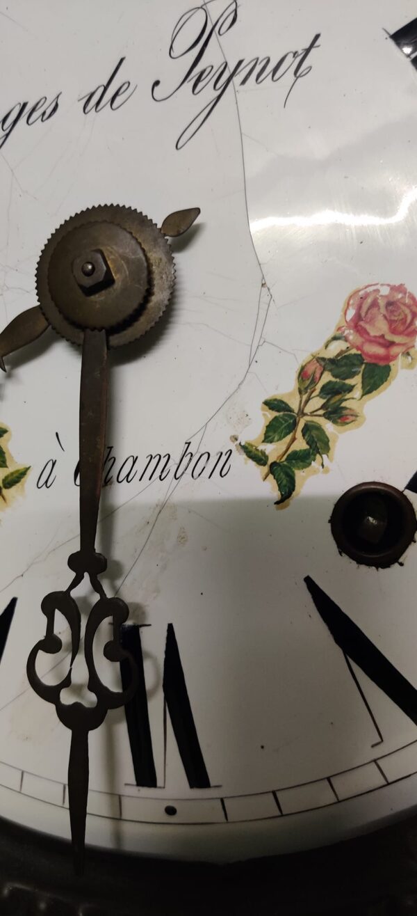 Very Old Real Antique French Morbier (Comtoise) Clock – For Sale - Image 7