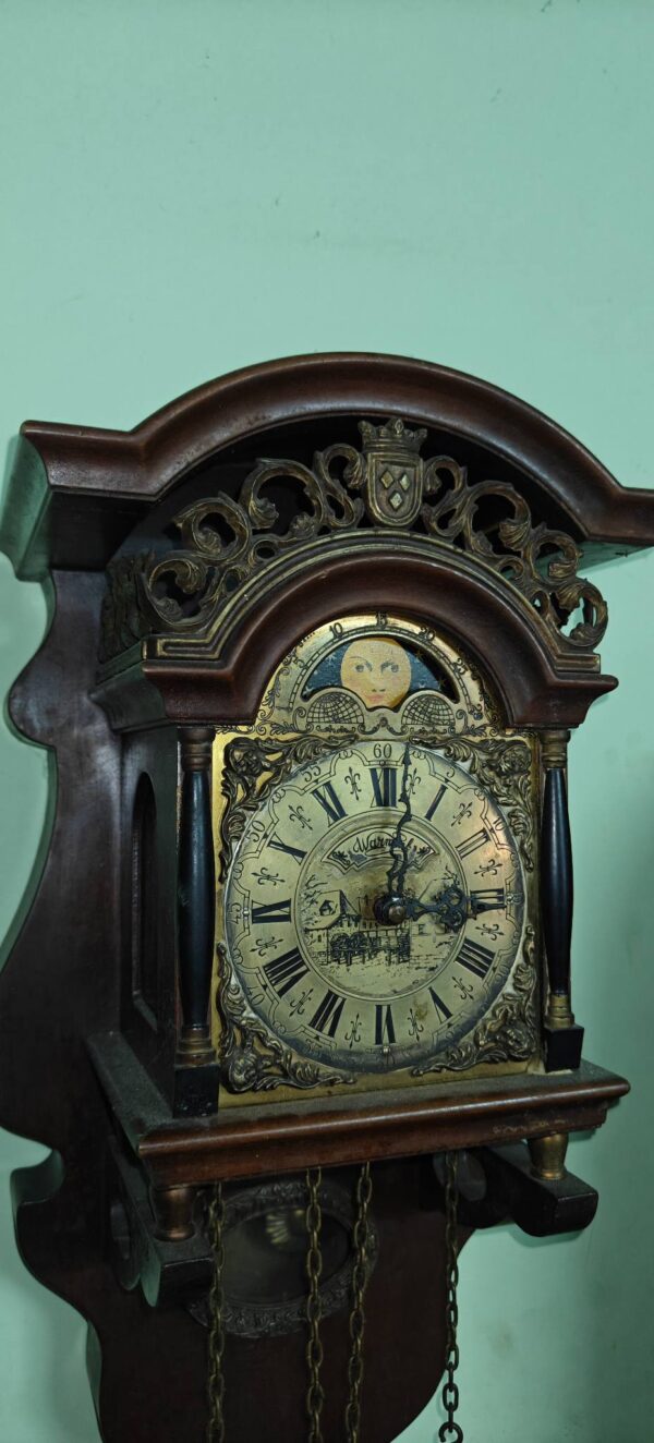 Dutch Sallander 8-Day Wall Clock – - Image 3