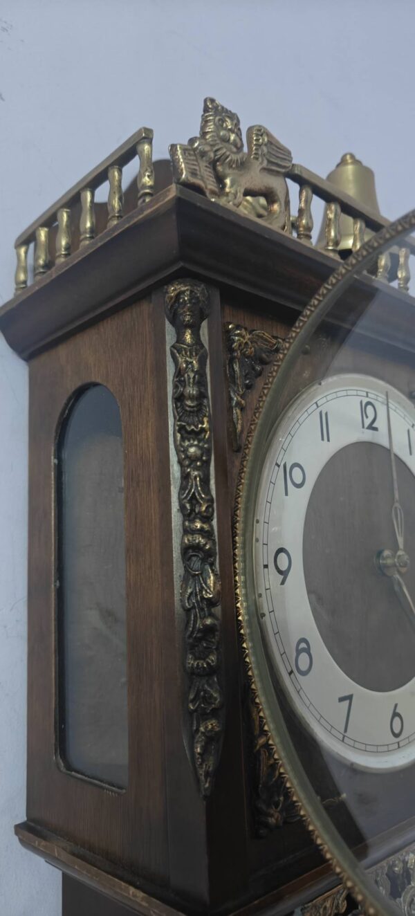 Antique Balcanto Wall Clock – French Made | Collectible Timepiece - Image 5