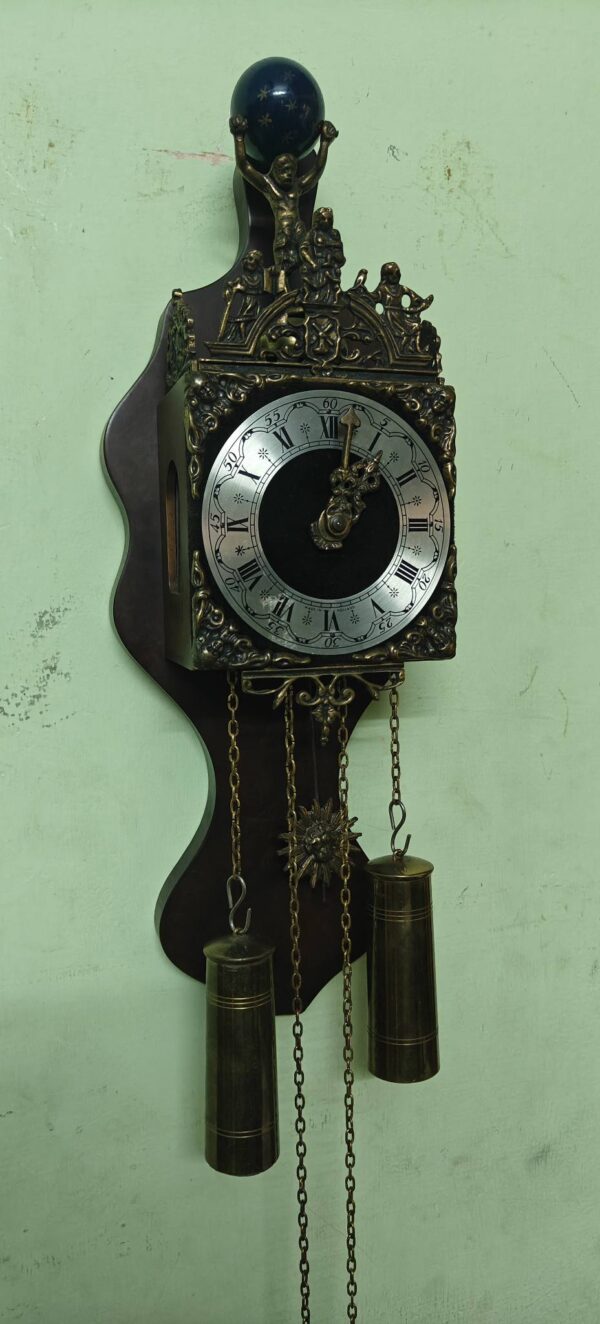 Dutch Sallander 8-Day Weight-Driven Clock – For Sale - Image 3