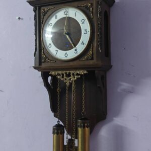 Antique Balcanto Wall Clock – French Made | Collectible Timepiece