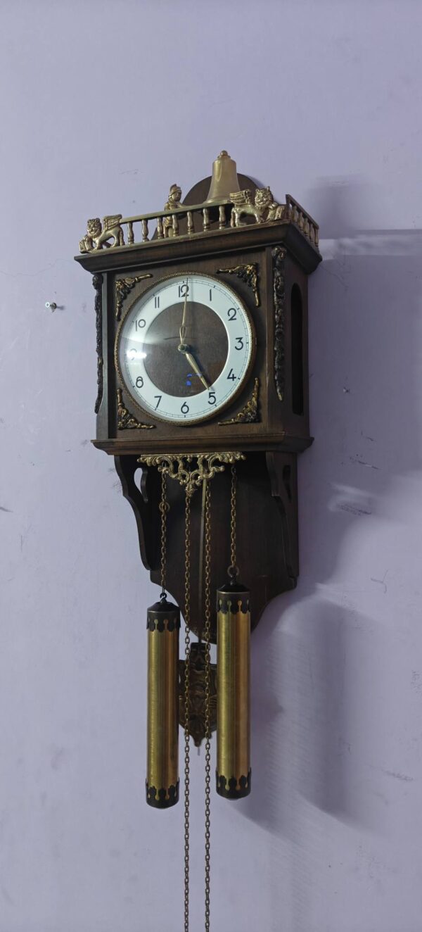 Antique Balcanto Wall Clock – French Made | Collectible Timepiece