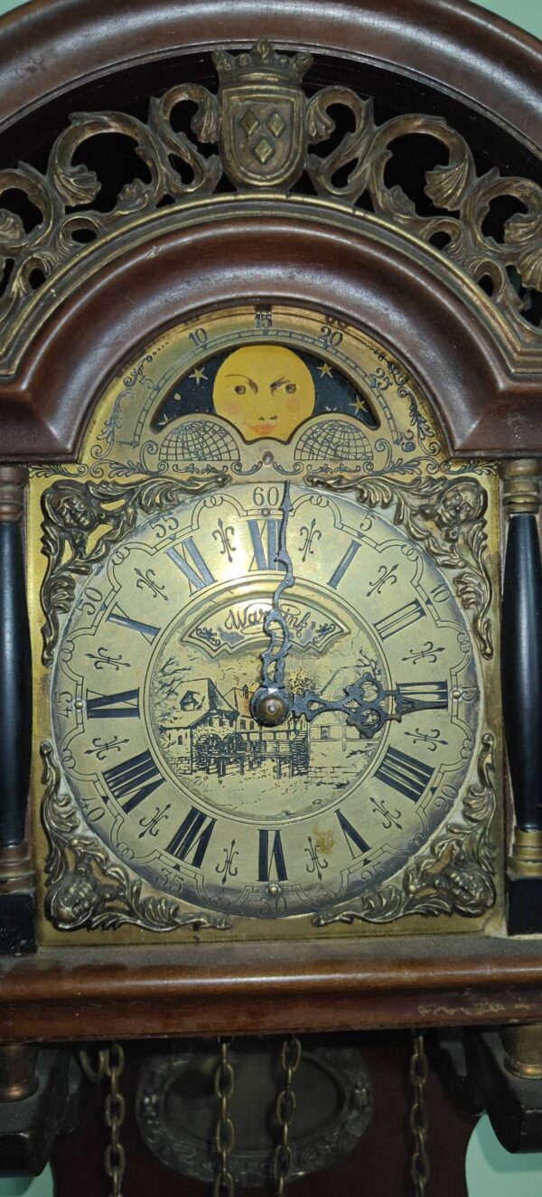 Dutch Sallander 8-Day Wall Clock – - Image 4