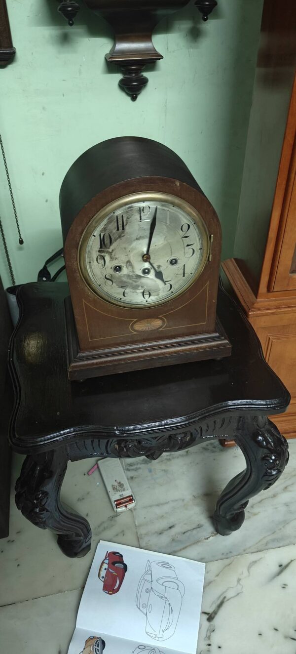 Real Antique Junghans Table Chiming Clock – Circa 1890