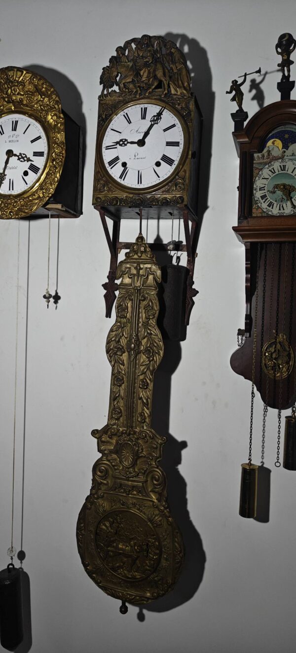Authentic French Comtoise / Morbier Clock For Sale 🇫🇷 - Image 9