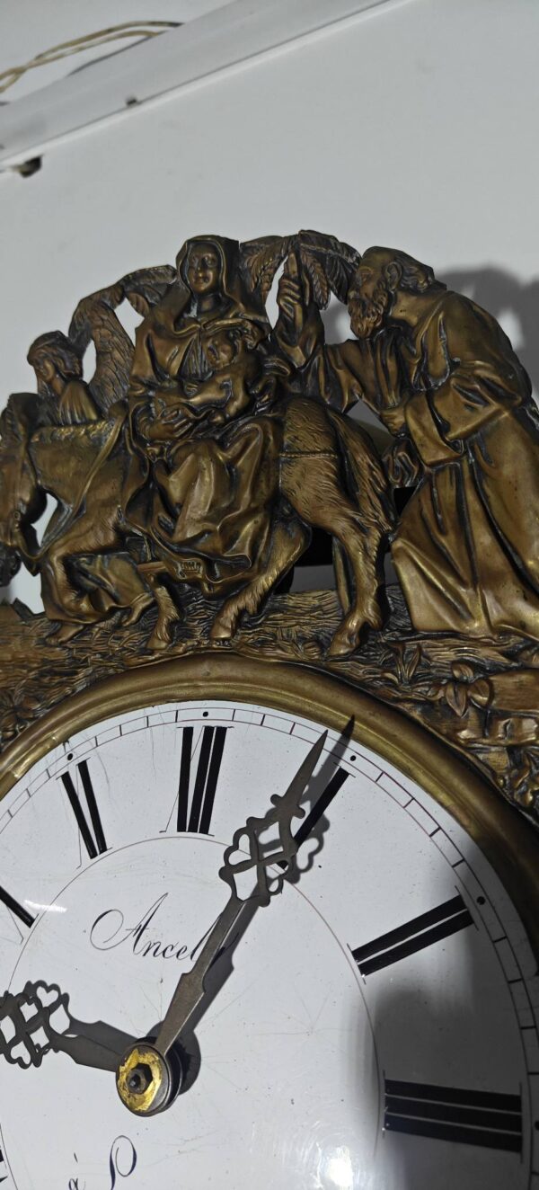 Authentic French Comtoise / Morbier Clock For Sale 🇫🇷 - Image 4