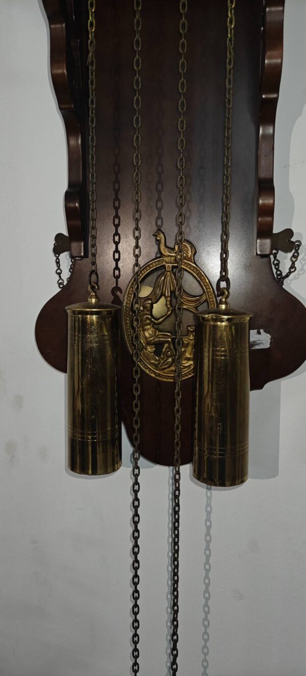 Original Dutch Clock with Ornate Statues – For Sale 🇳🇱 - Image 6
