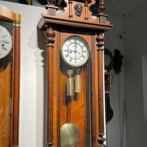 2-Weight Vienna Regulator Clock with Subsidiary Seconds Dial Austria | 19th Century