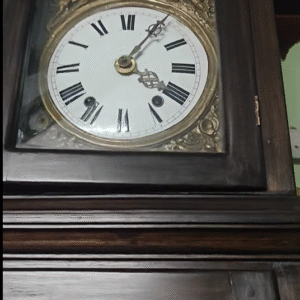 Real antique french comtoise morbier clock
